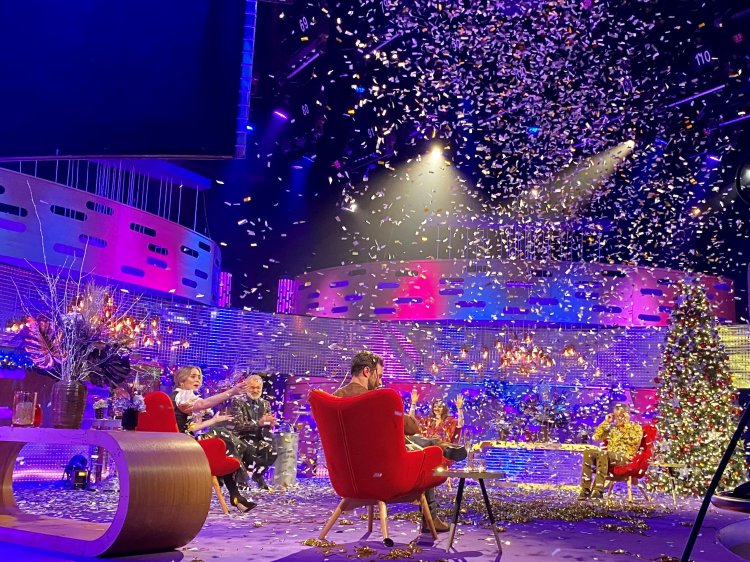 Confetti Magic played their part in welcoming in the New Year on Graham Norton’s New Year’s Eve show, with a studio filling burst of glitter and streamer cannons.