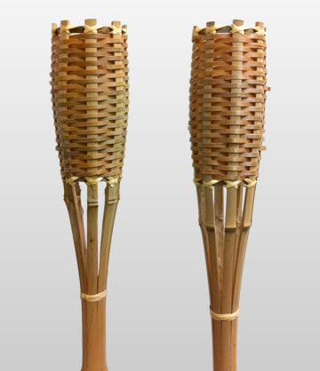 Colour Tiki Torches