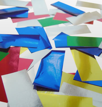 Jumbo Metallic Confetti