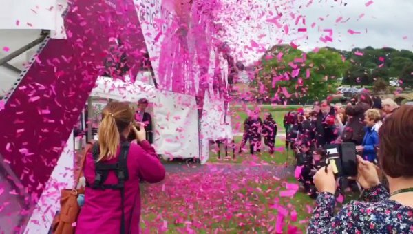 RHS Chatsworth House Flower Show confetti